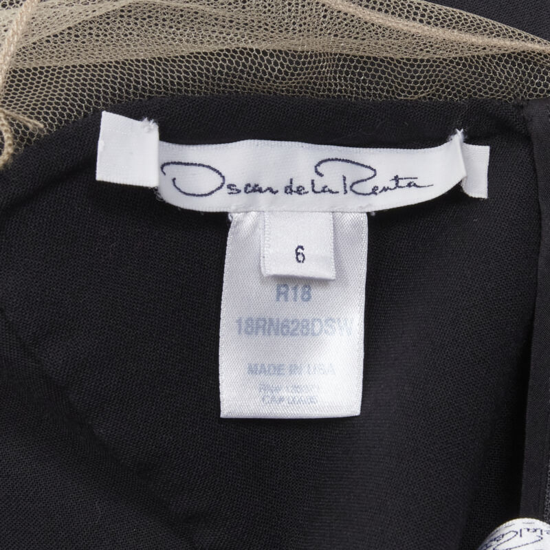 Oscar De La Renta Ruffle Flute Dress - Image 11