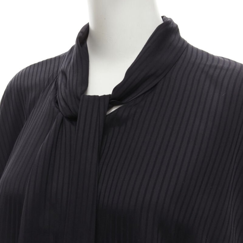 Balenciaga Pussy Bow Shirt - Detail 1