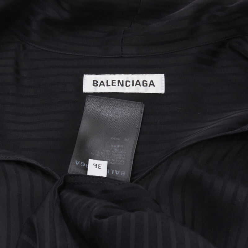 Balenciaga Pussy Bow Shirt - Image 11