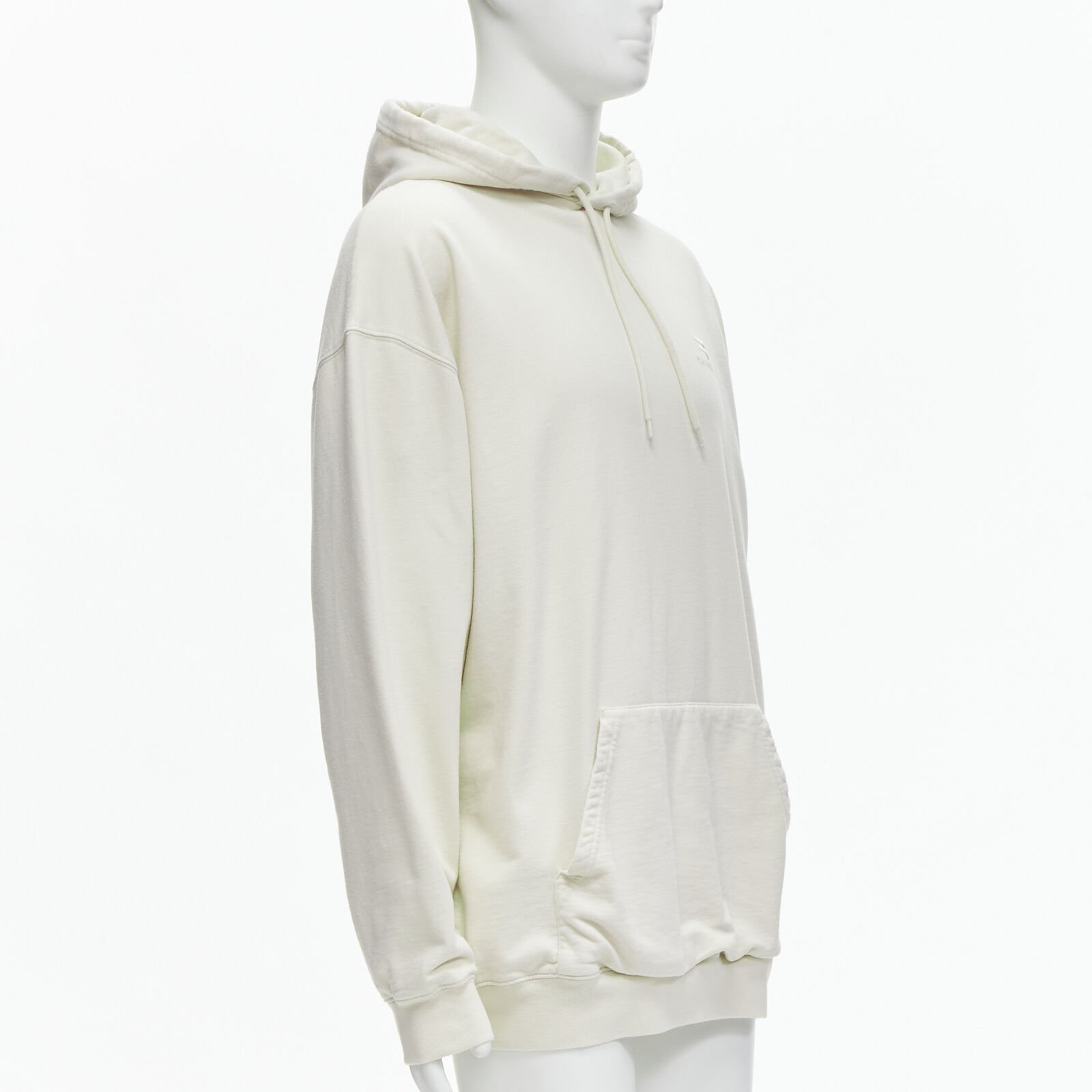 Balenciaga Logo Oversized Hoodie - Image 6