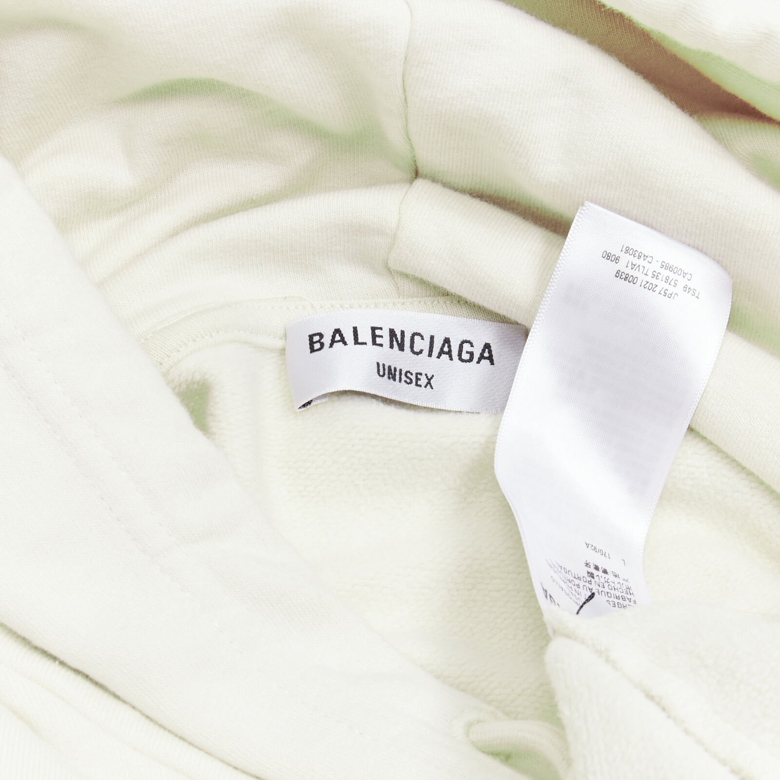 Balenciaga Logo Oversized Hoodie - Image 11