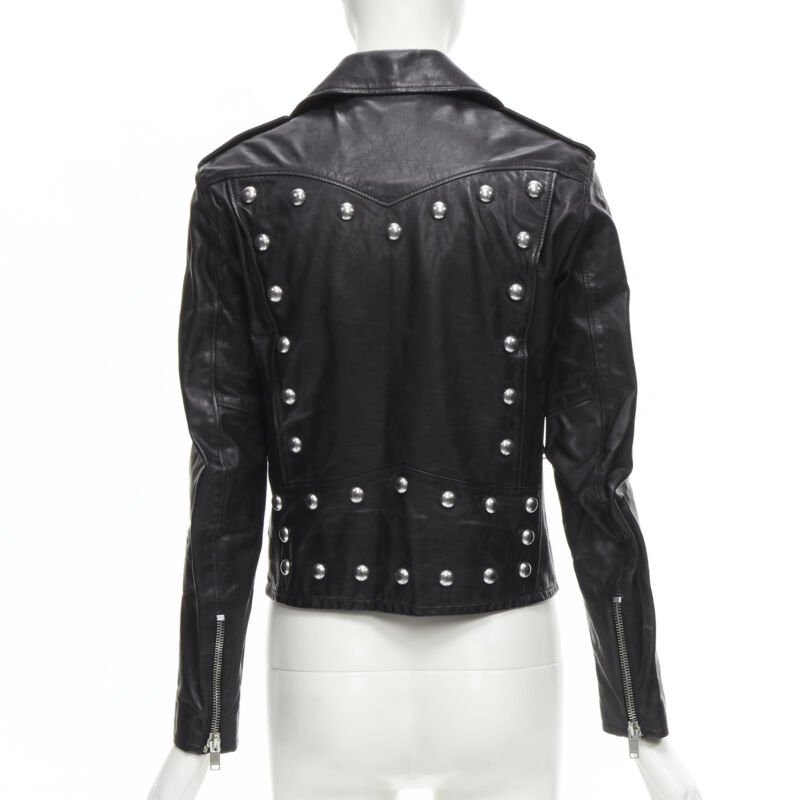 Saint Laurent Studded Vintage Biker - Detail 1