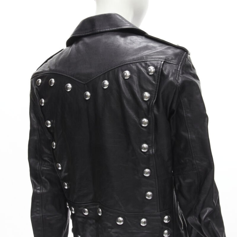Saint Laurent Studded Vintage Biker - Image 11