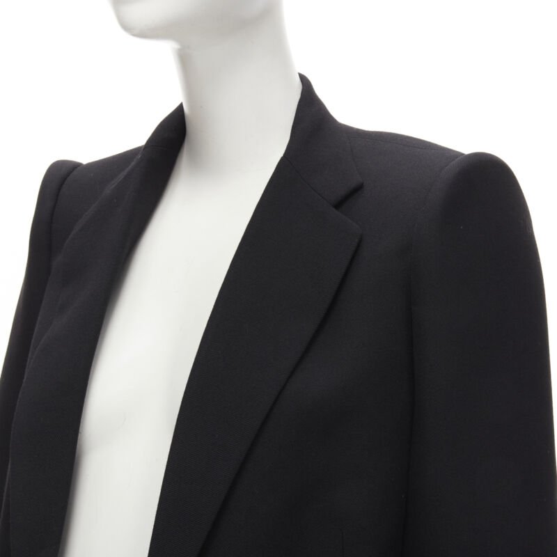 Balenciaga Black Oversized Blazer - Back view