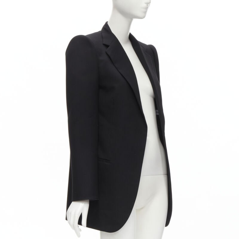 Balenciaga Black Oversized Blazer - Image 6