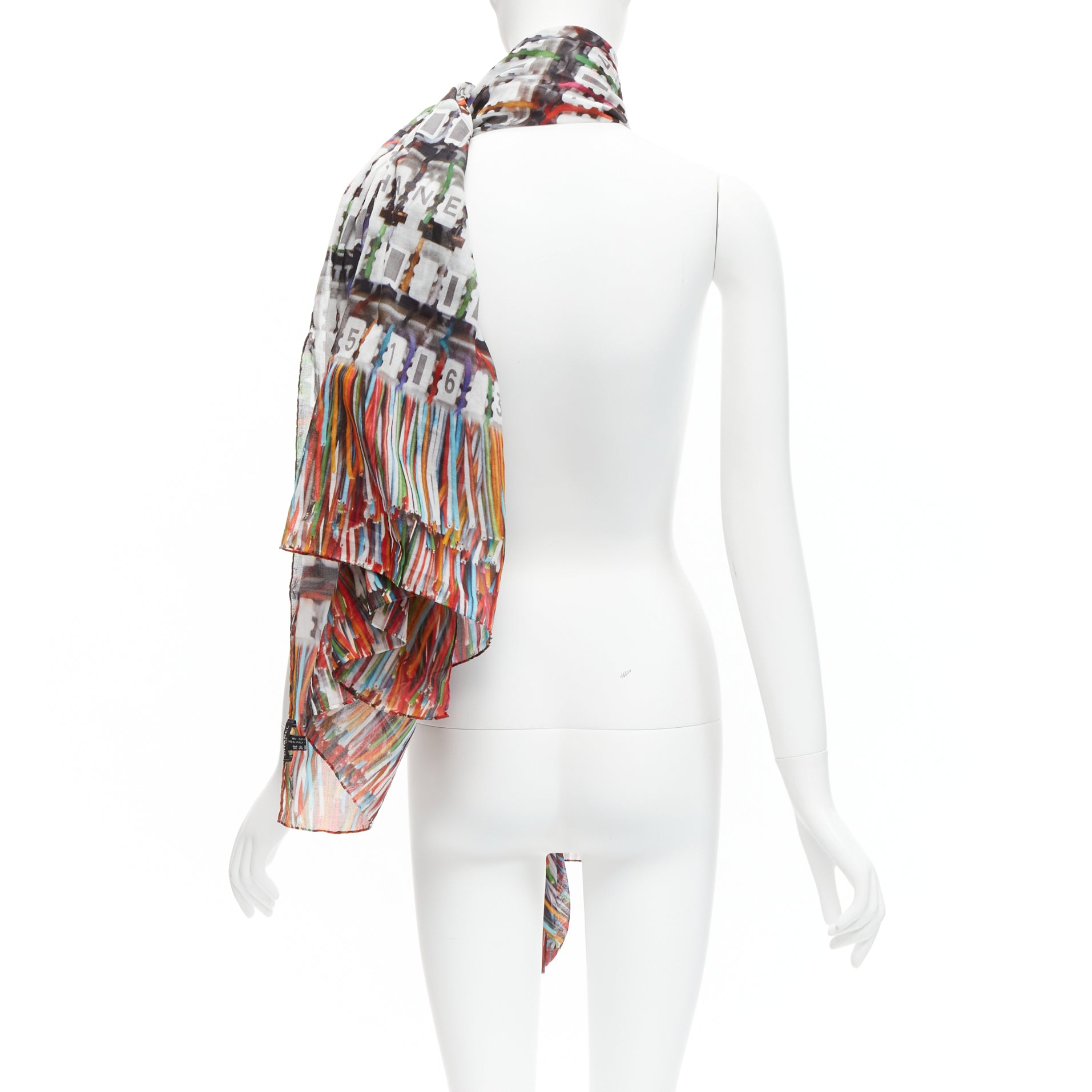 Chanel Data Centre Scarf - Side view