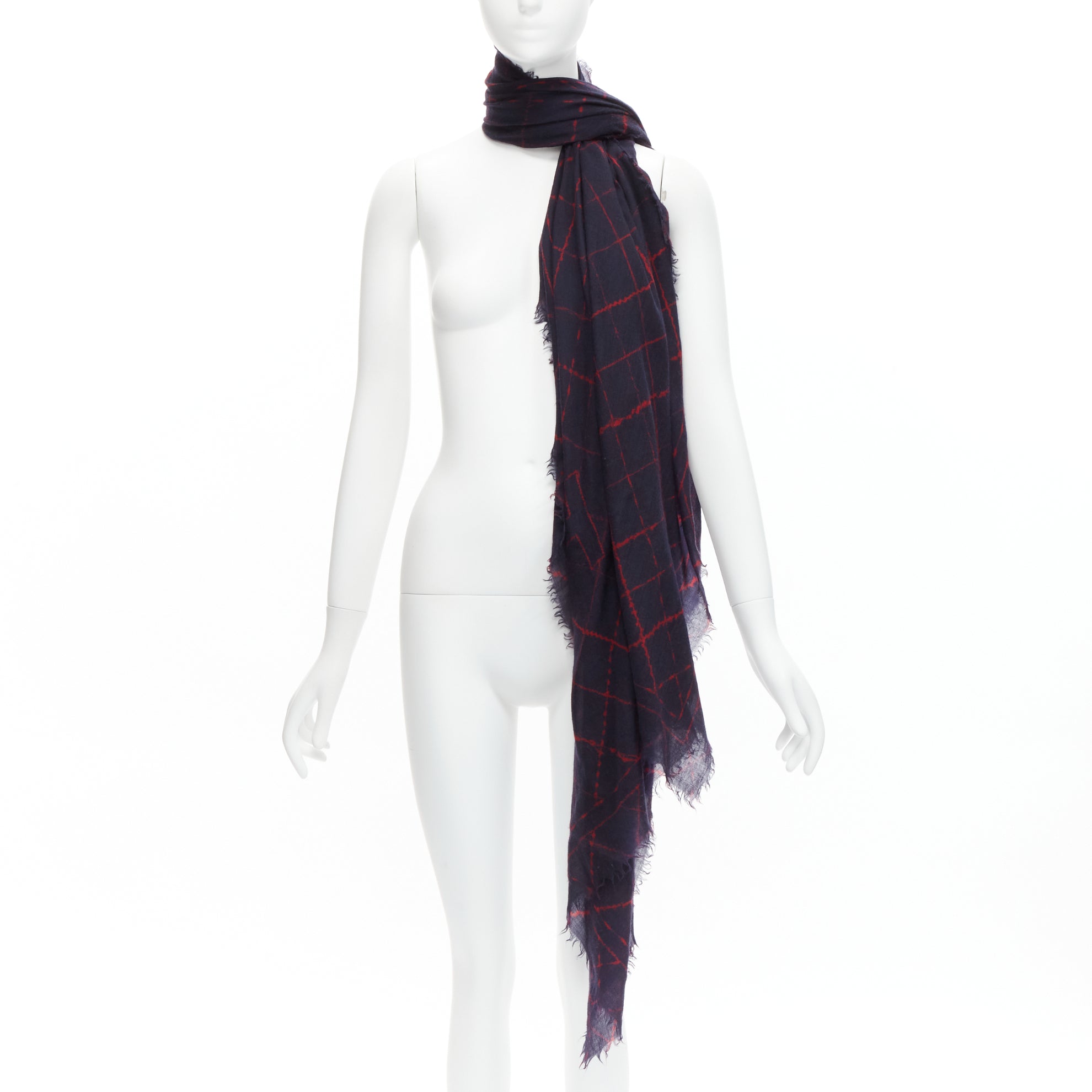 Chanel Quilt Print Scarf