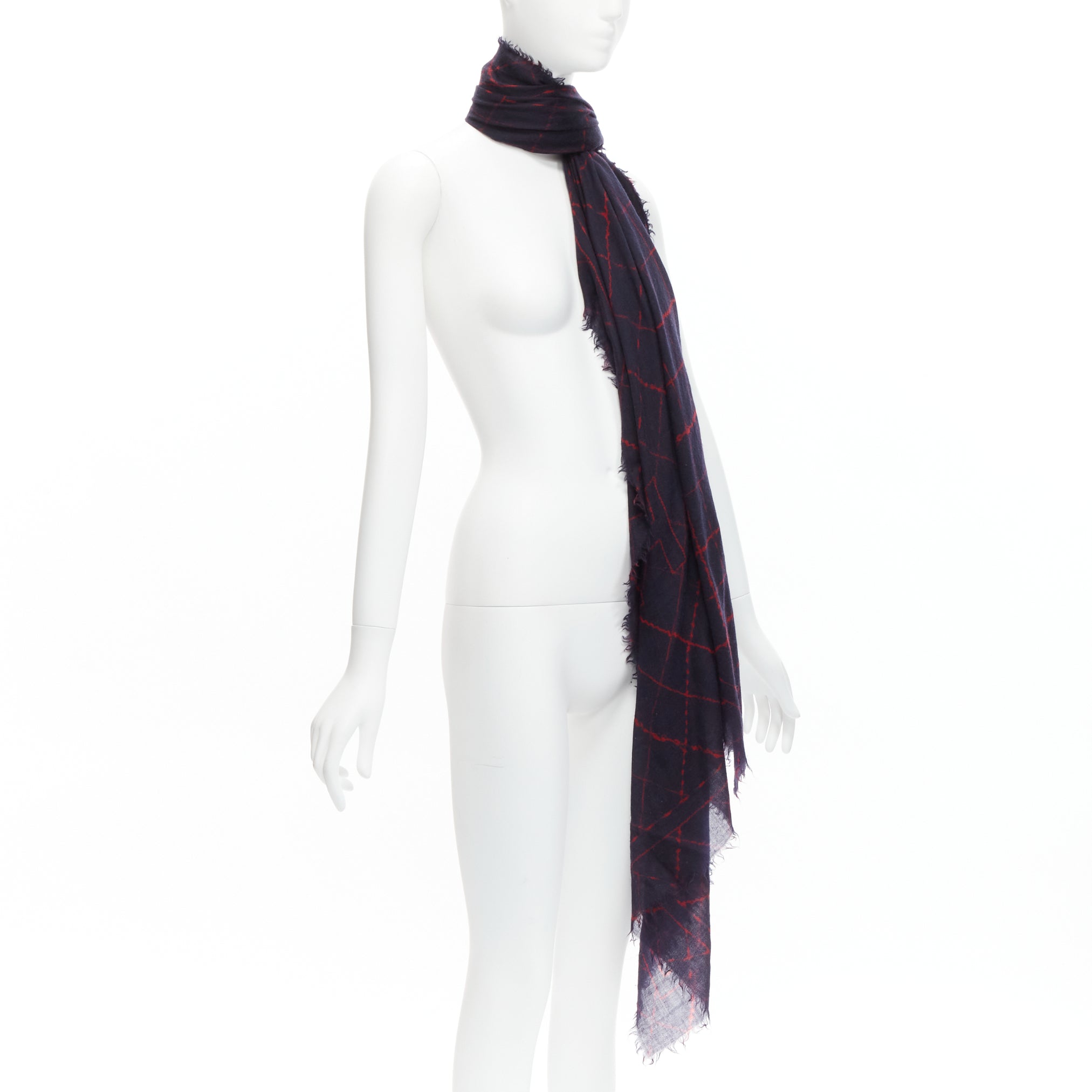 Chanel Quilt Print Scarf - Image 6