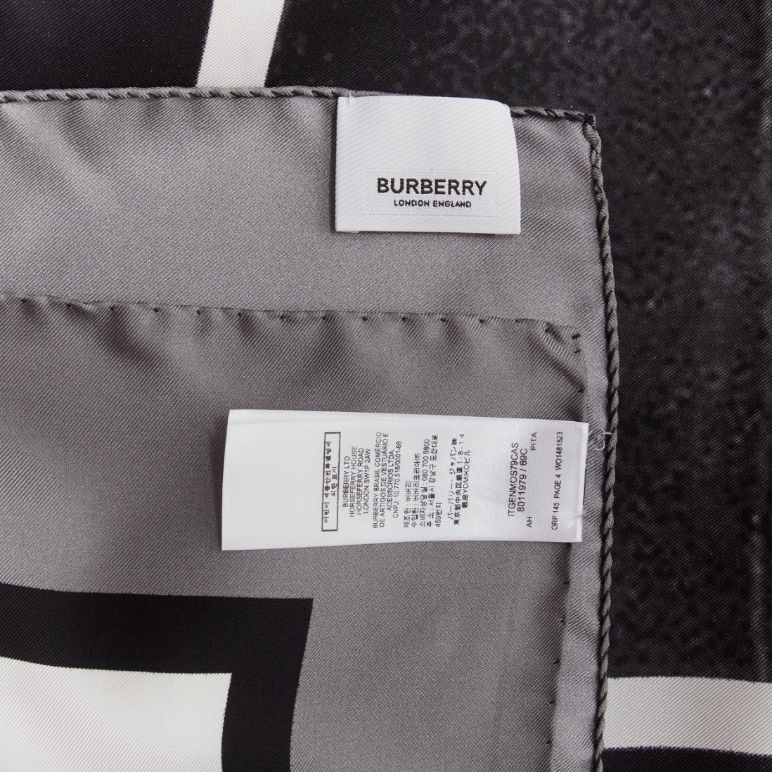 Burberry Unicorn Print Scarf - Detail 2