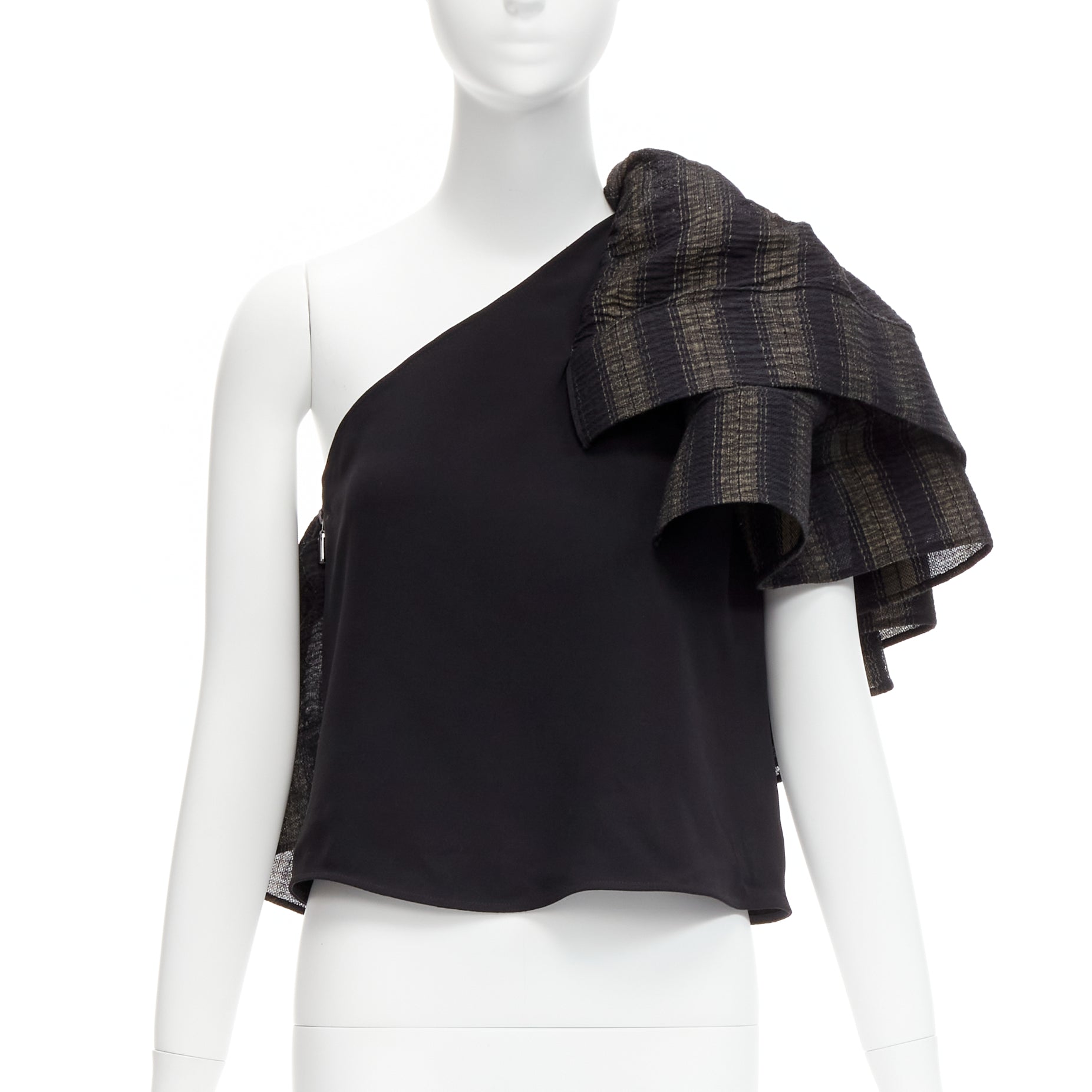 Maticevski Ruffle Tiered Top - Back view