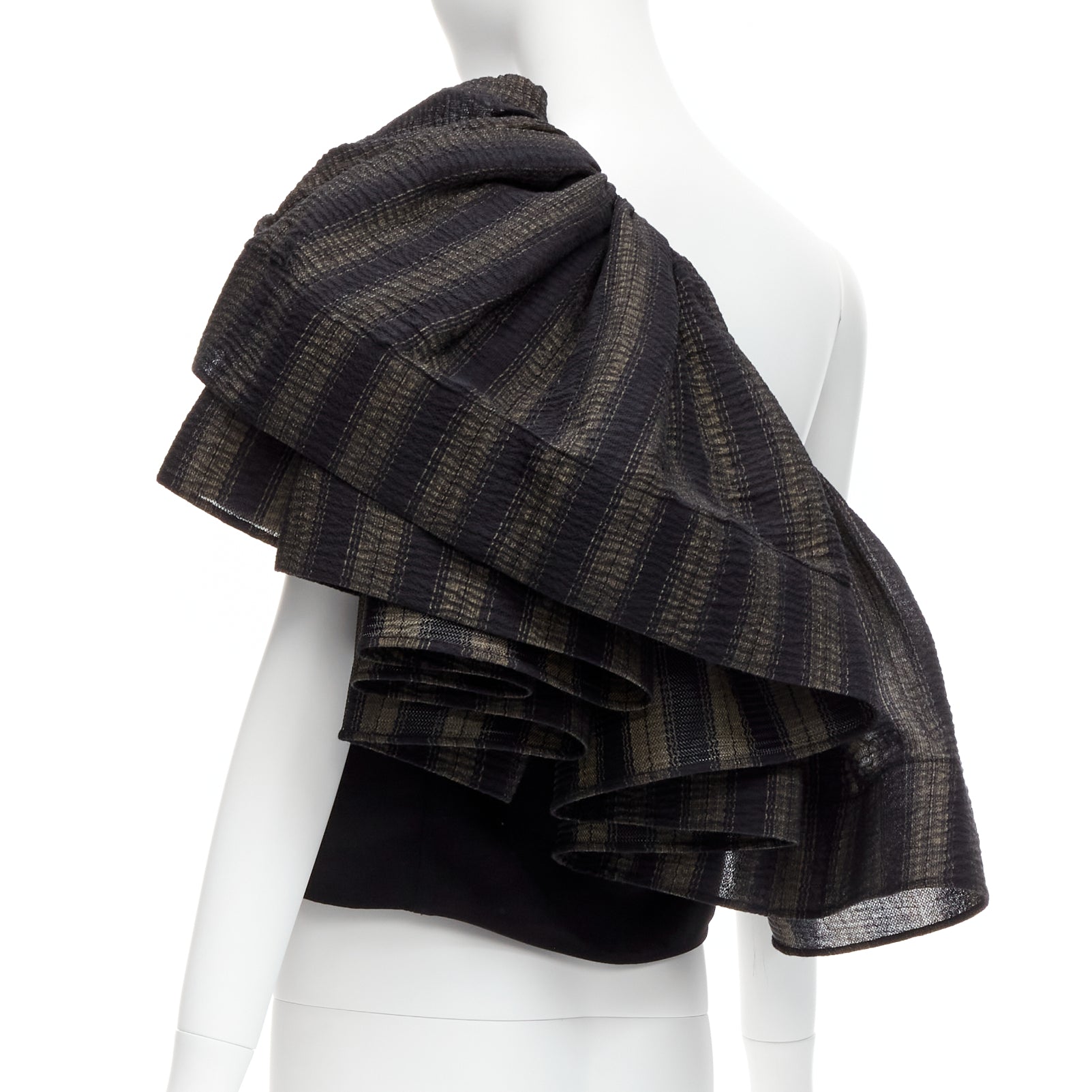 Maticevski Ruffle Tiered Top - Side view