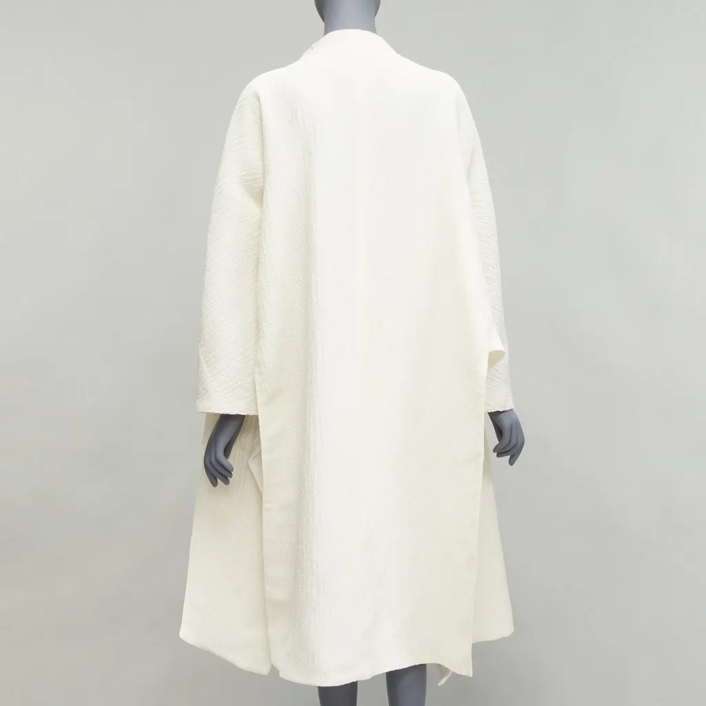 Maticevski Prestige Beige Viscose Never worn - Model View