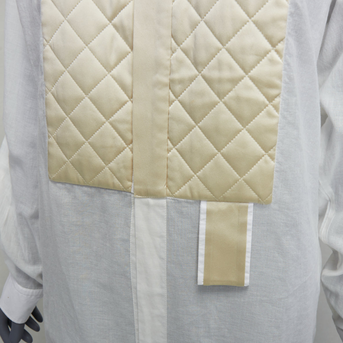 Bottega Veneta Quilted Panels Shirt - Back view