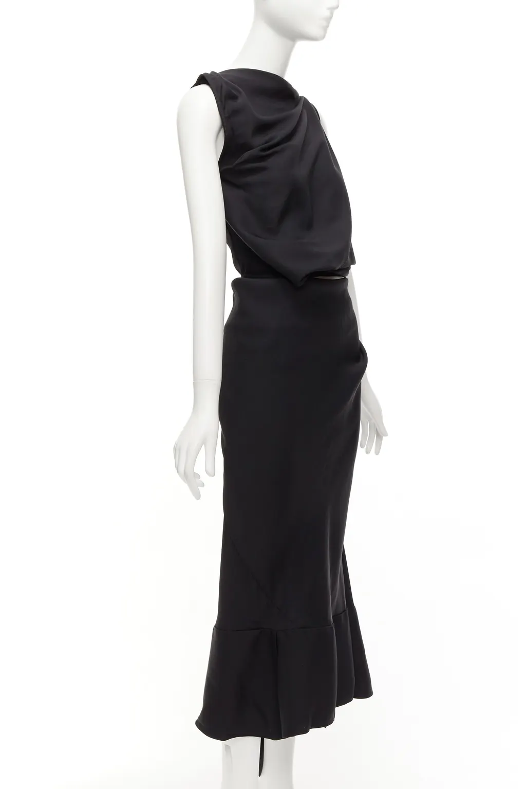Maticevski Energy Slash Black Viscose Never worn - Inside View