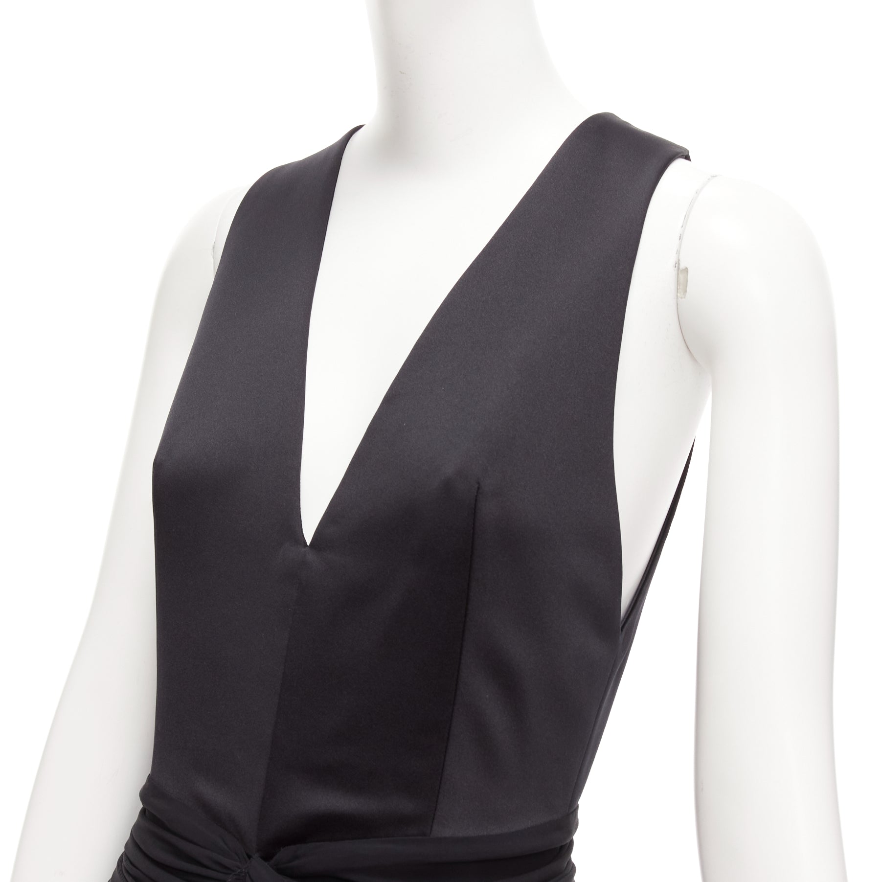 Alexander Wang Vneck Codycon Dress - Back view