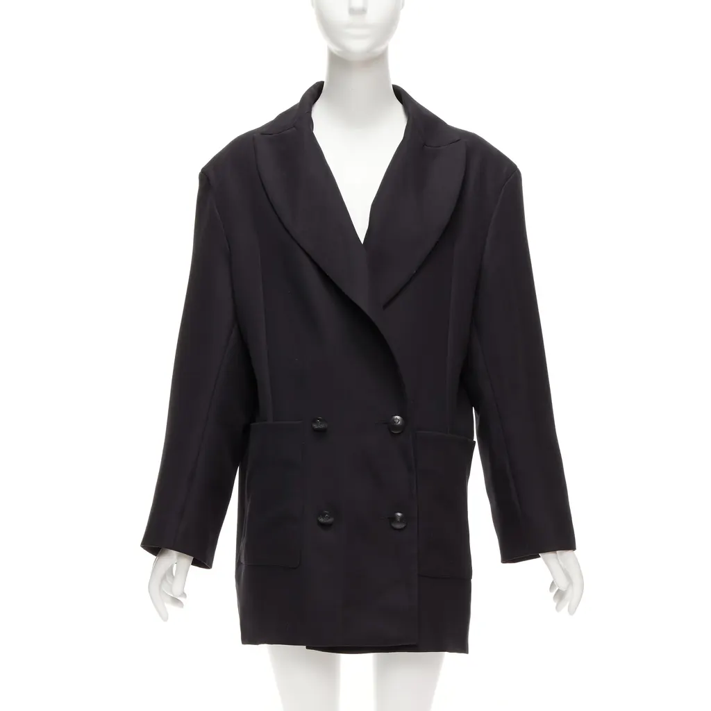 Maticevski Territories Black Polyester Fair - Front View