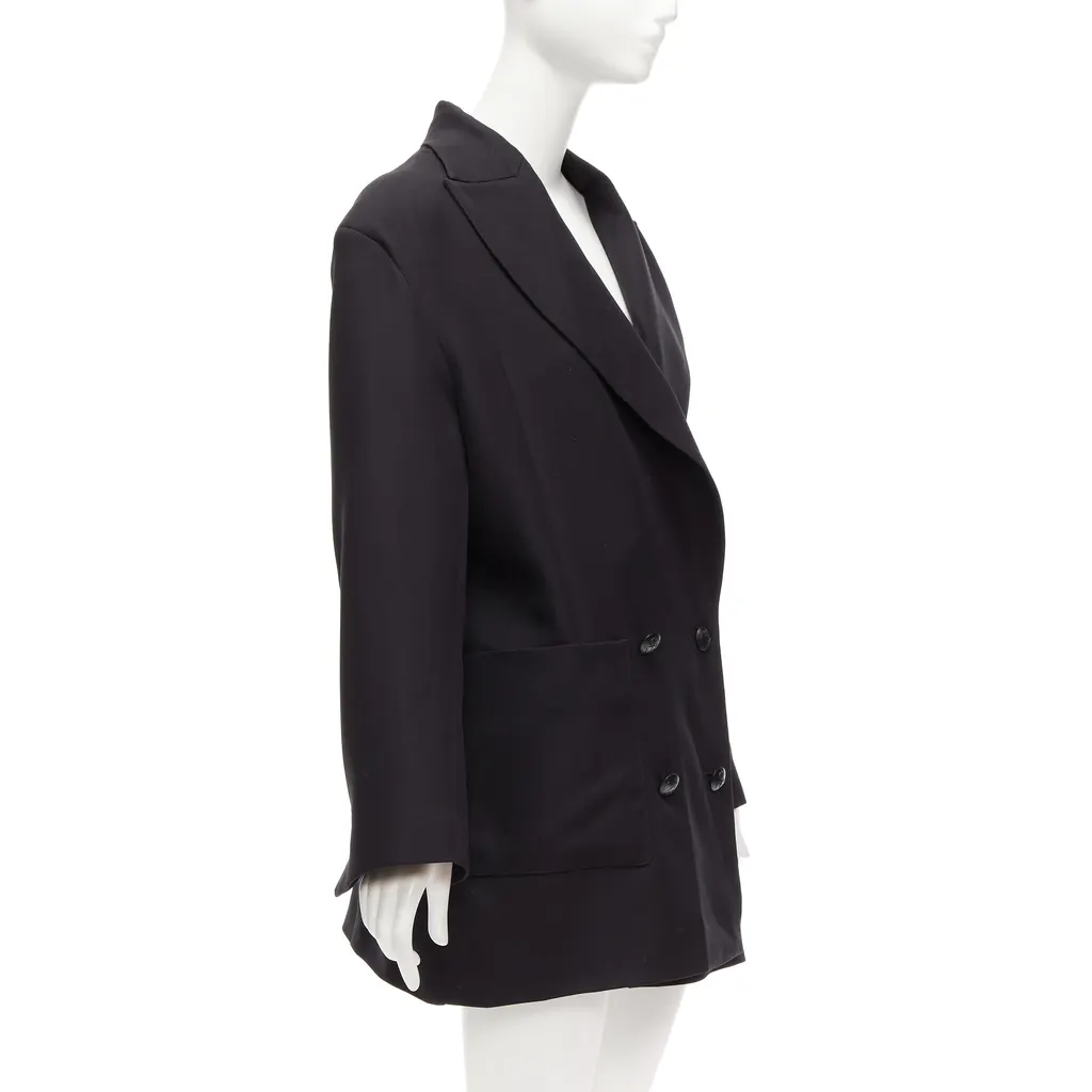 Maticevski Territories Black Polyester Fair - Model View
