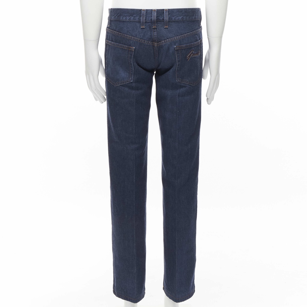 Gucci Vintage blue jeans - Side view