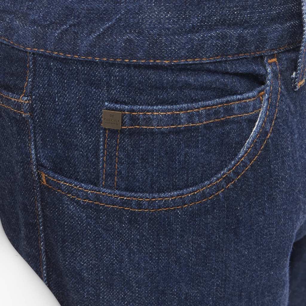 Gucci Vintage blue jeans - Detail 2