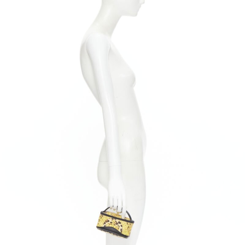 Gianni Versace Gold M Wristlet - Back view