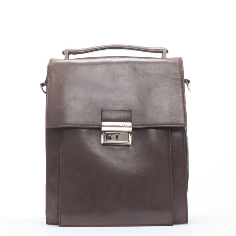 Fendi Document satchel