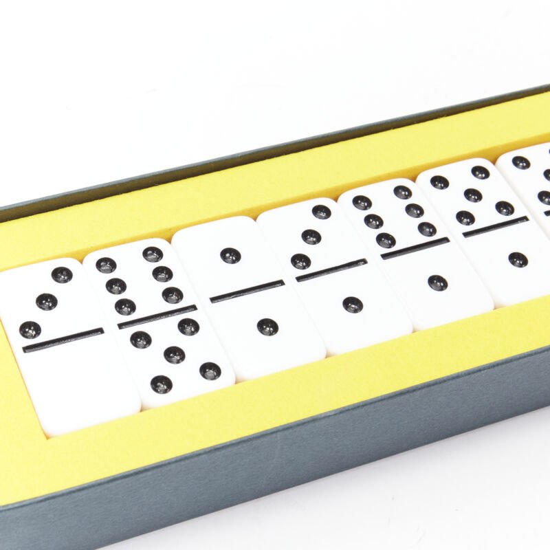 Mulberry Dominoes Game Set - Back view