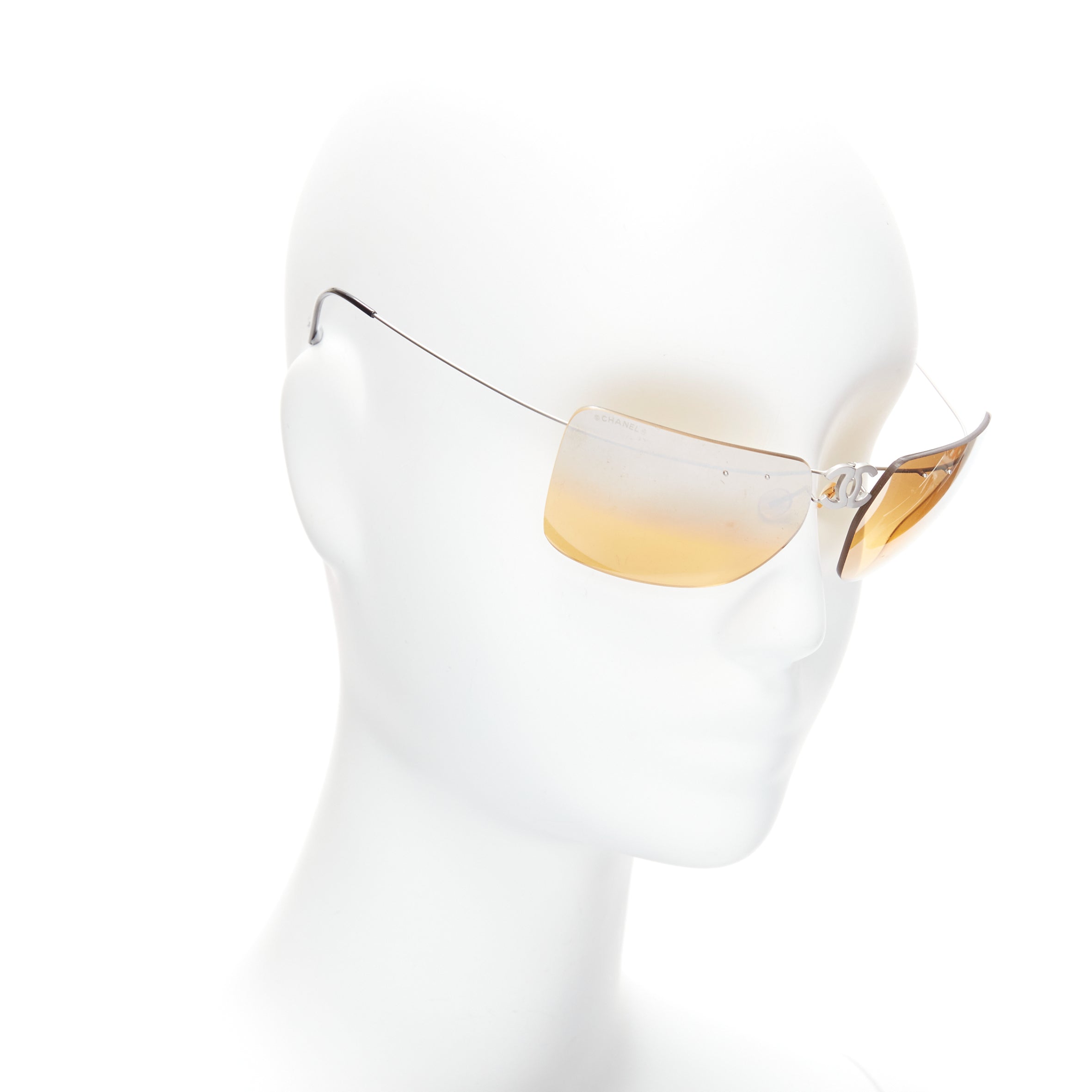 Chanel CC Cyber Sunglasses - Image 6