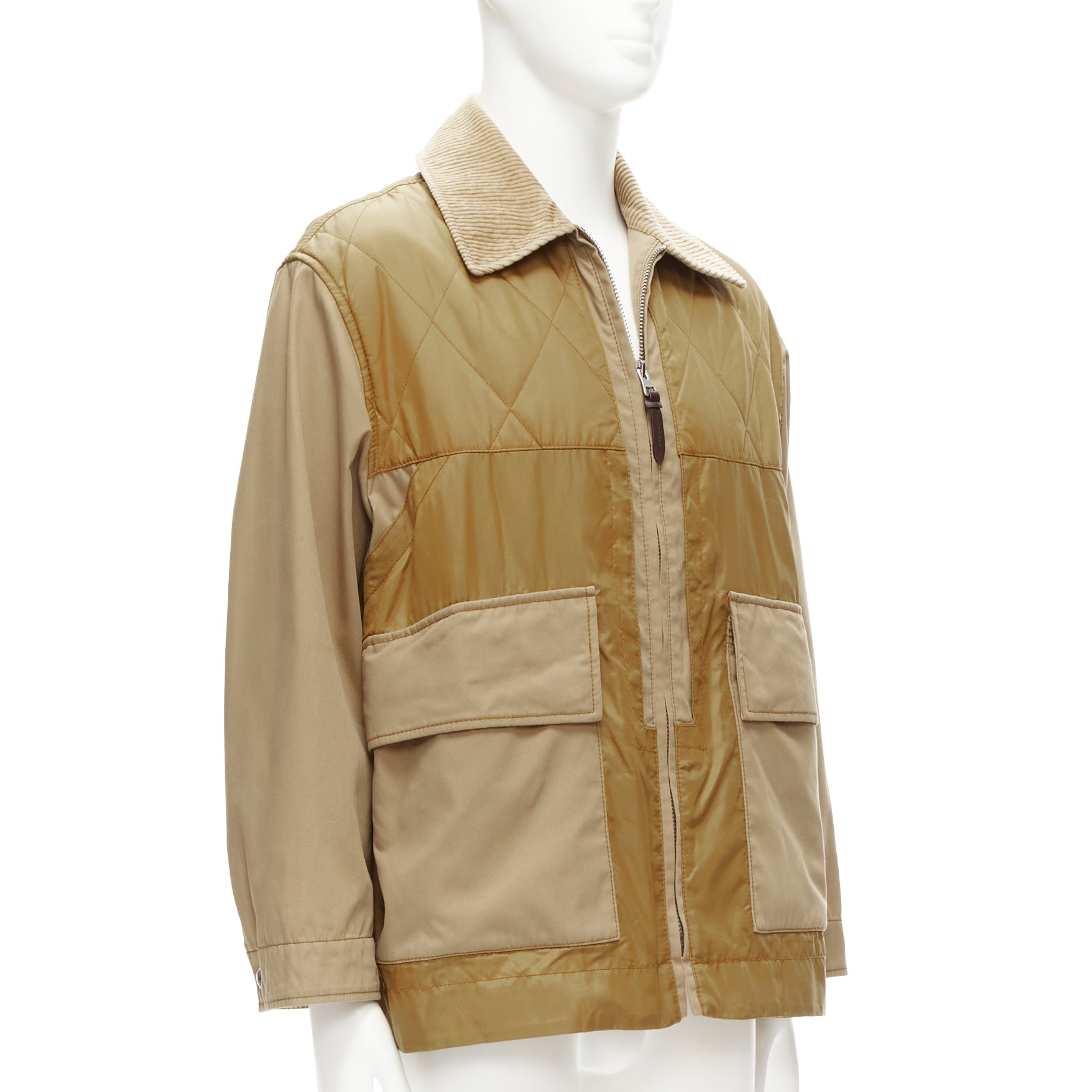 Burberry Brown Padded Field Jacket - 4