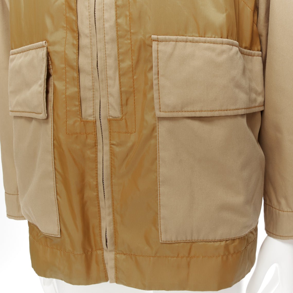 Burberry Brown Padded Field Jacket - Image 10