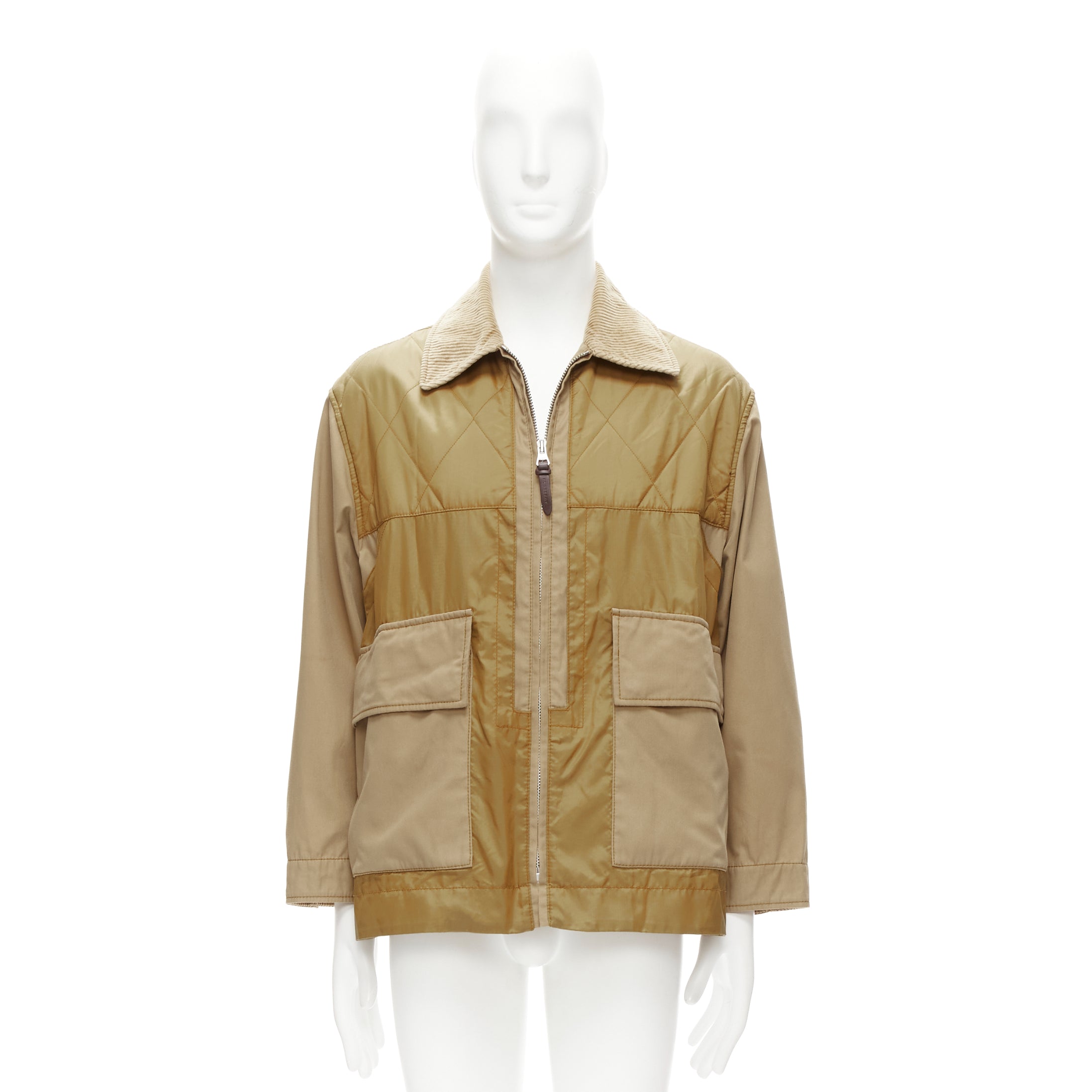 Burberry Brown Padded Field Jacket - Image 13