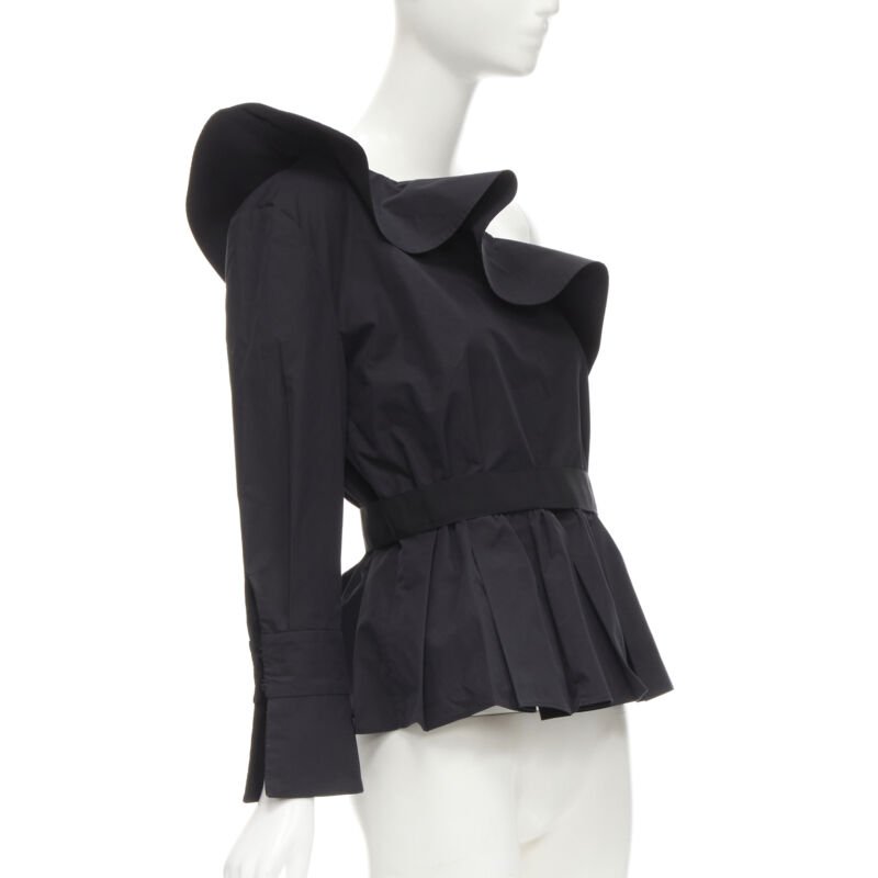 Fendi Ruffle Peplum Top - Back view