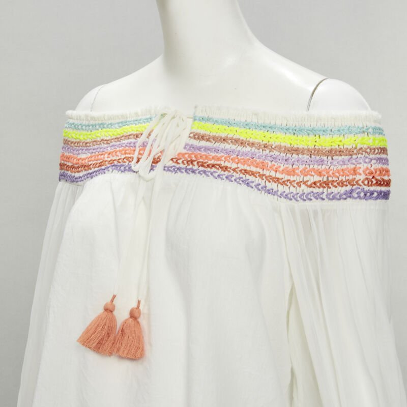 Alice & Olivia Neon Braid Top - Back view
