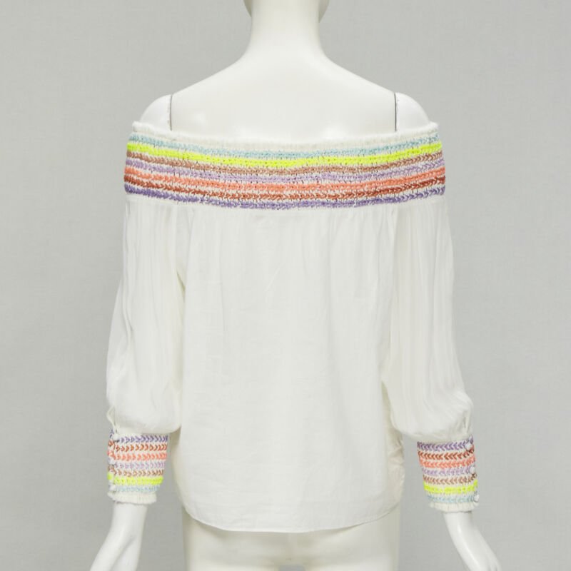 Alice & Olivia Neon Braid Top - Side view