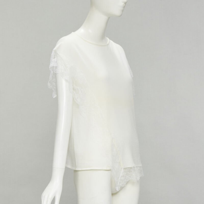 Lanvin Lace Trim Pullover - Image 6