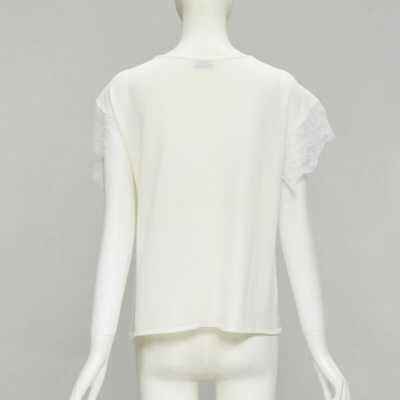 Lanvin Lace Trim Pullover - Side view