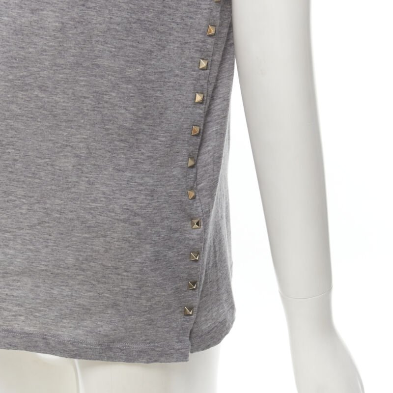 Valentino Garavani Pyramid Stud Tee - Back view