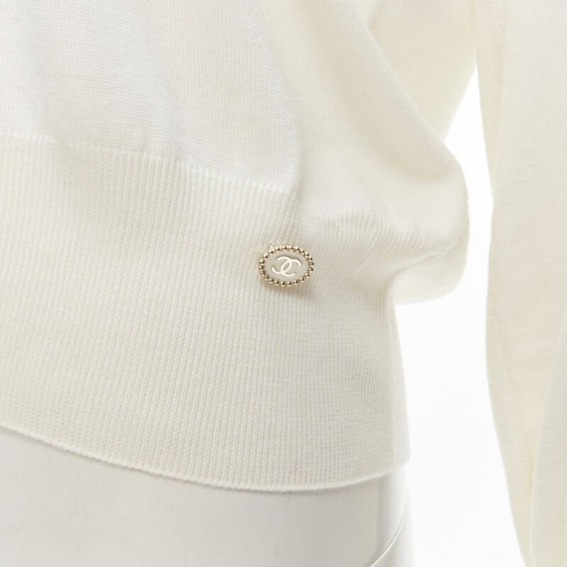 Chanel Chain Schoolgirl Sweater - Back view