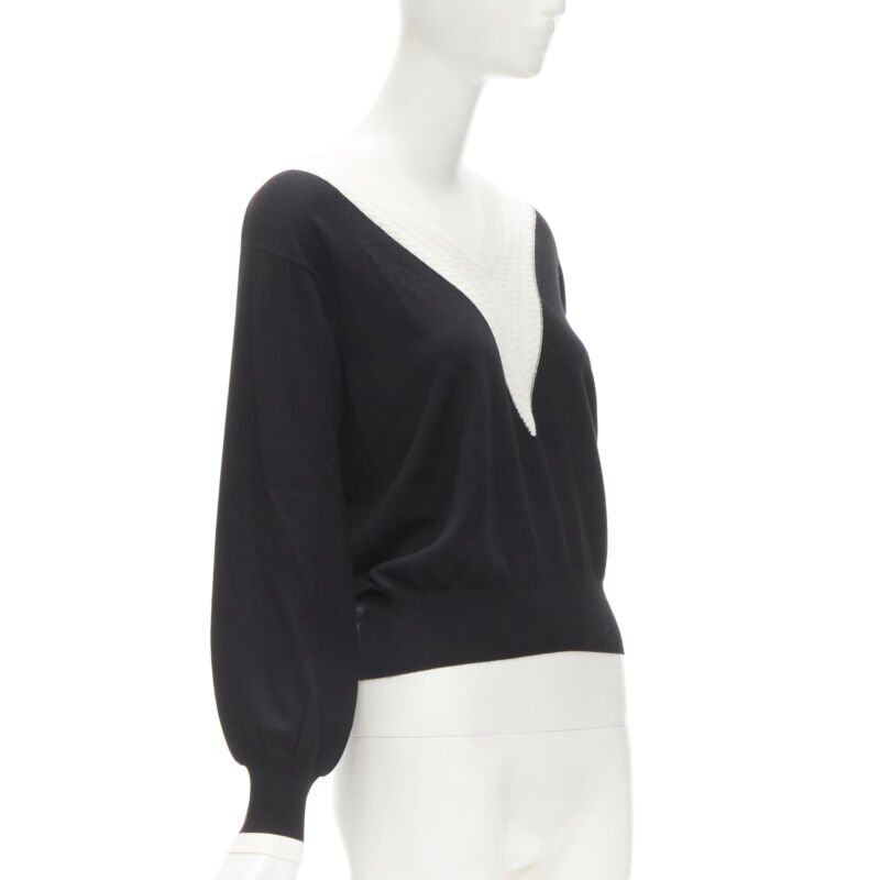 Chanel Varsity Collar Sweater - Image 6