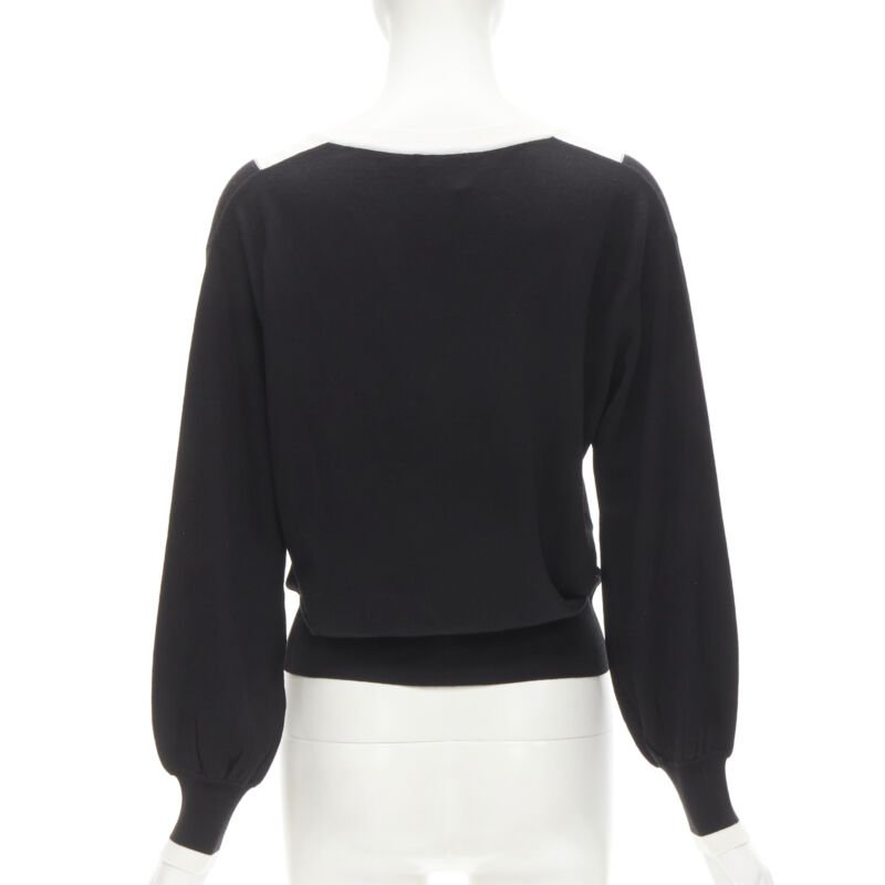 Chanel Varsity Collar Sweater - Side view
