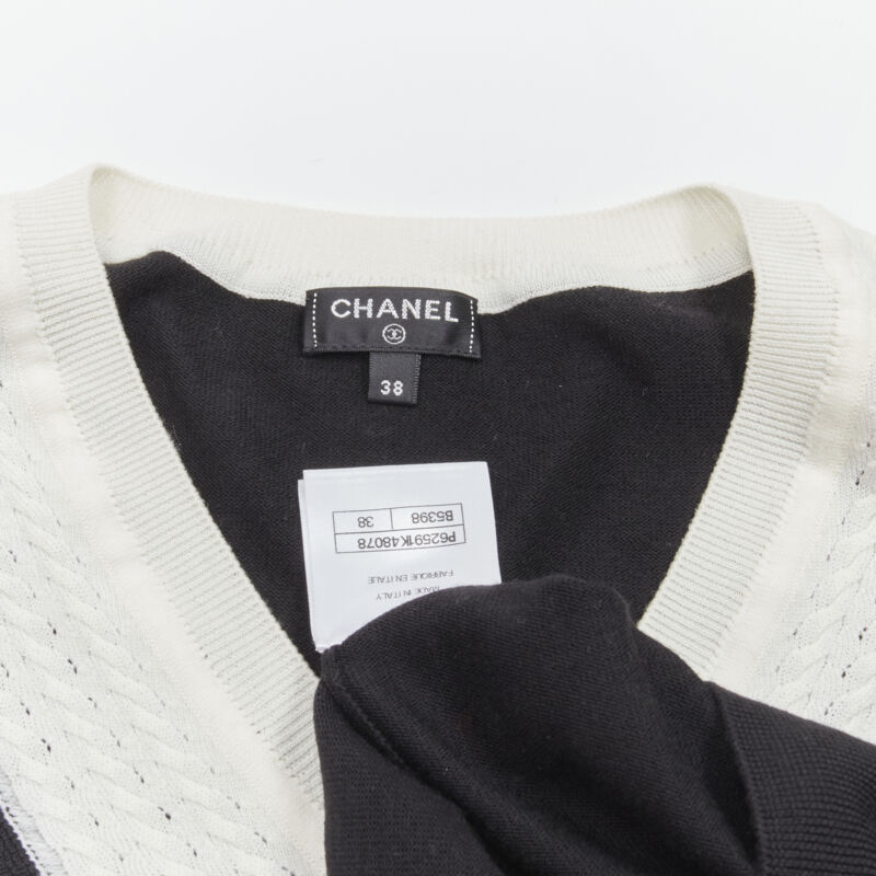 Chanel Varsity Collar Sweater - Image 11
