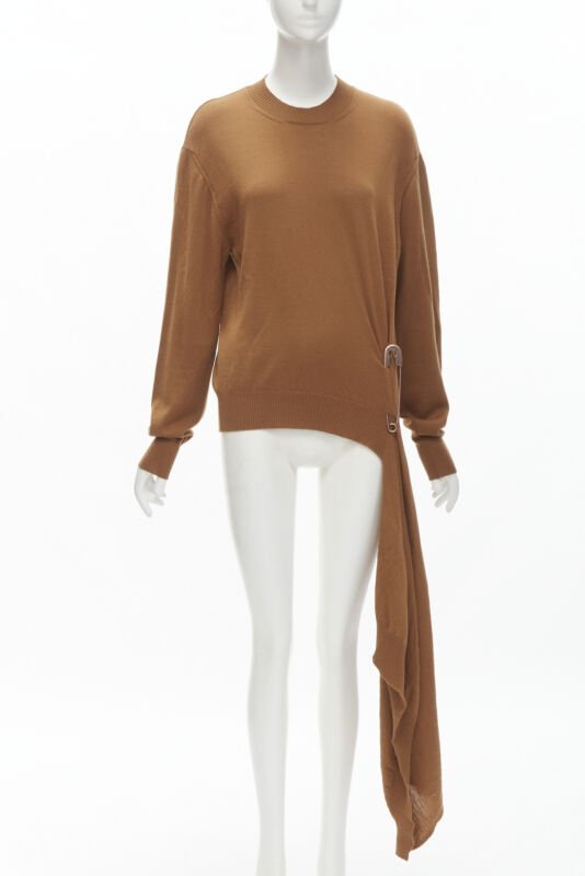 Monse Draped Hem Sweater