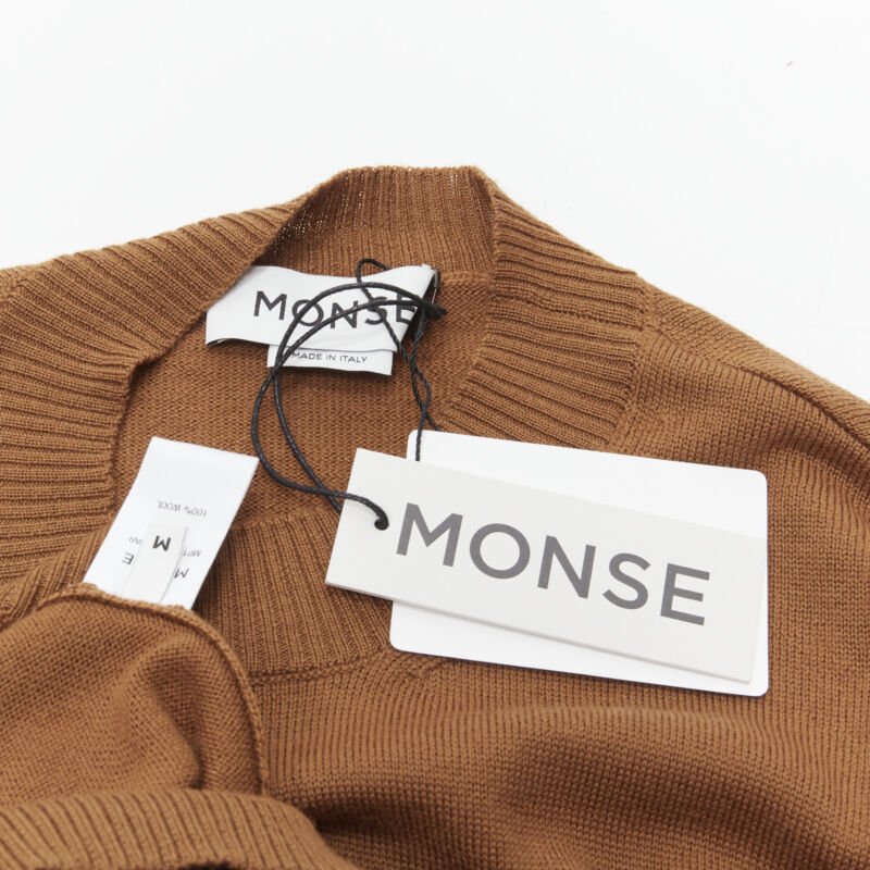 Monse Draped Hem Sweater - Image 11
