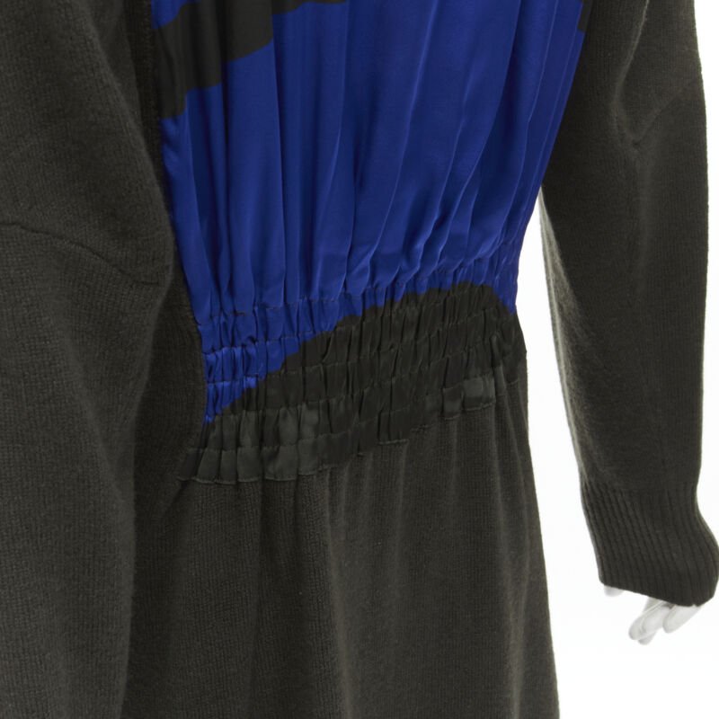 Sacai Striped Hem Dress - Back view