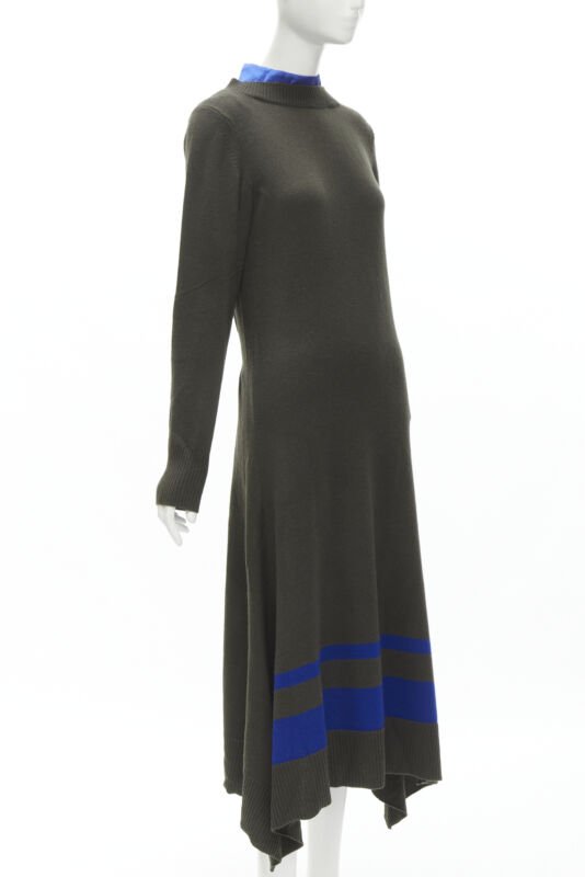 Sacai Striped Hem Dress - Image 6