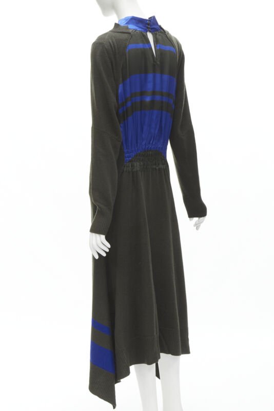 Sacai Striped Hem Dress - Detail 1