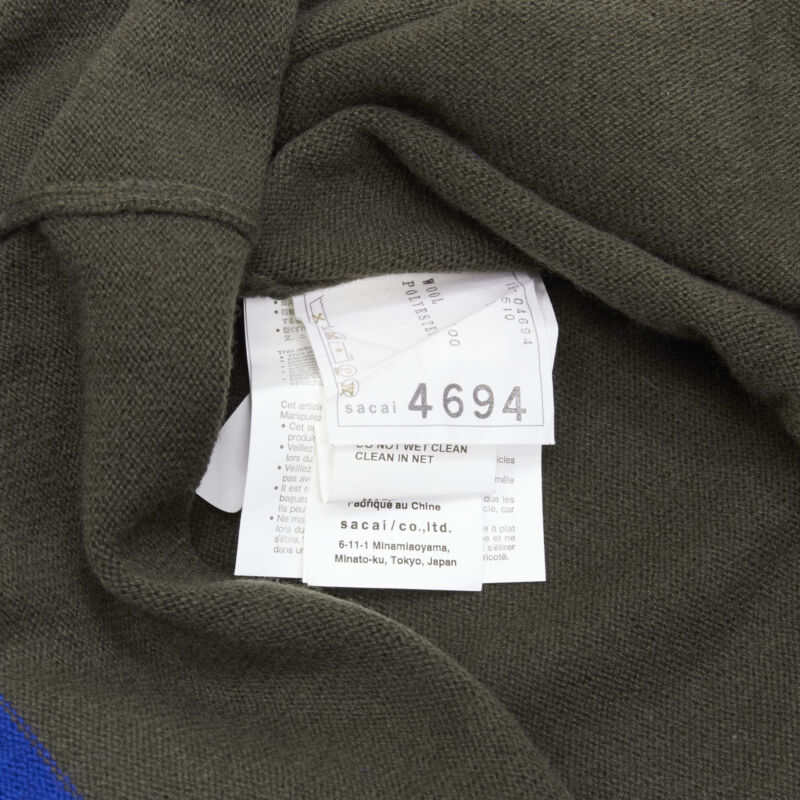 Sacai Striped Hem Dress - Image 12