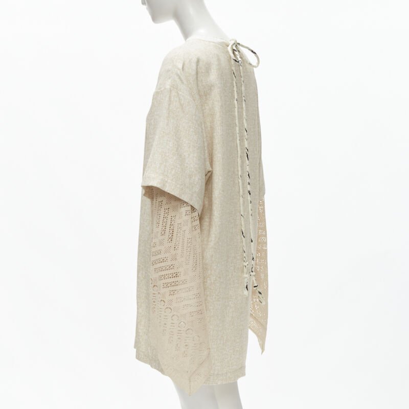 Chloe Crochet Layered Dress - Detail 1