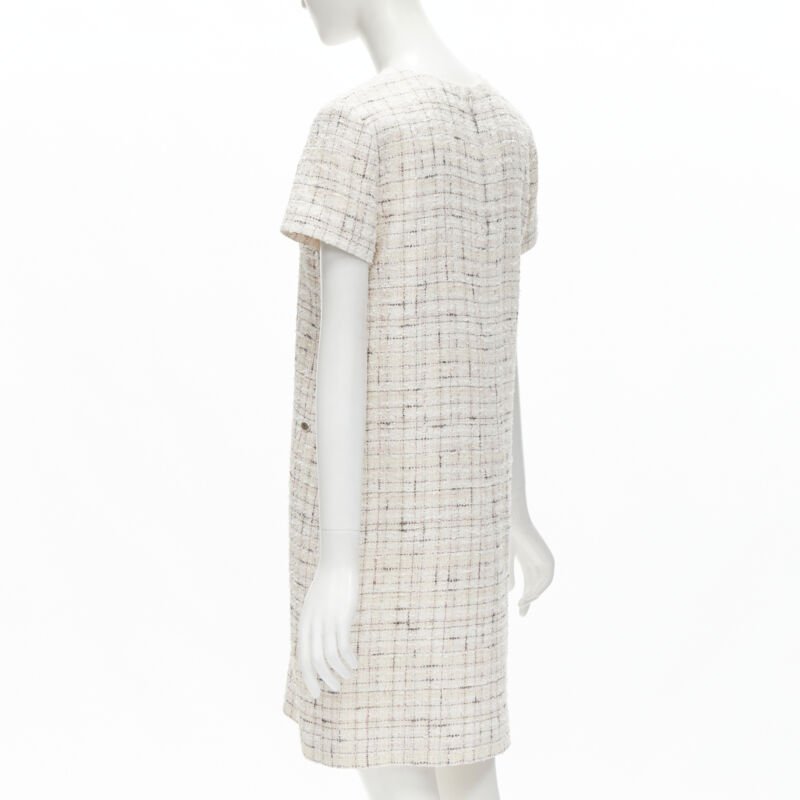 Chanel Check Tweed Dress - Detail 1