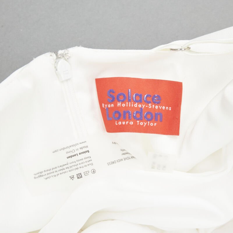 Solace London Cascade Flounce Dress - Image 11