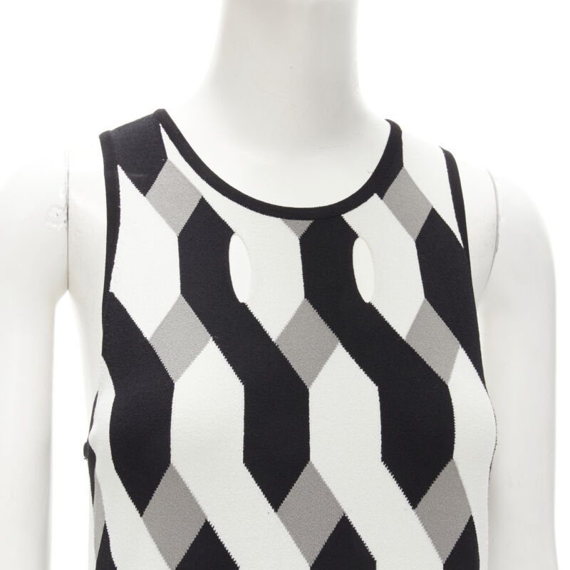 Rag & Bone Geometric Cut Dress - Back view